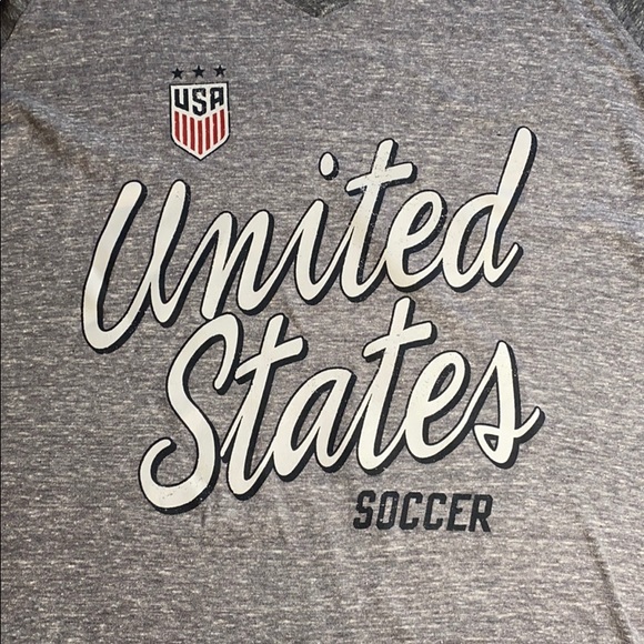 USA Adult Soccer Women's Ots Distressed Tee - Picture 3 of 4